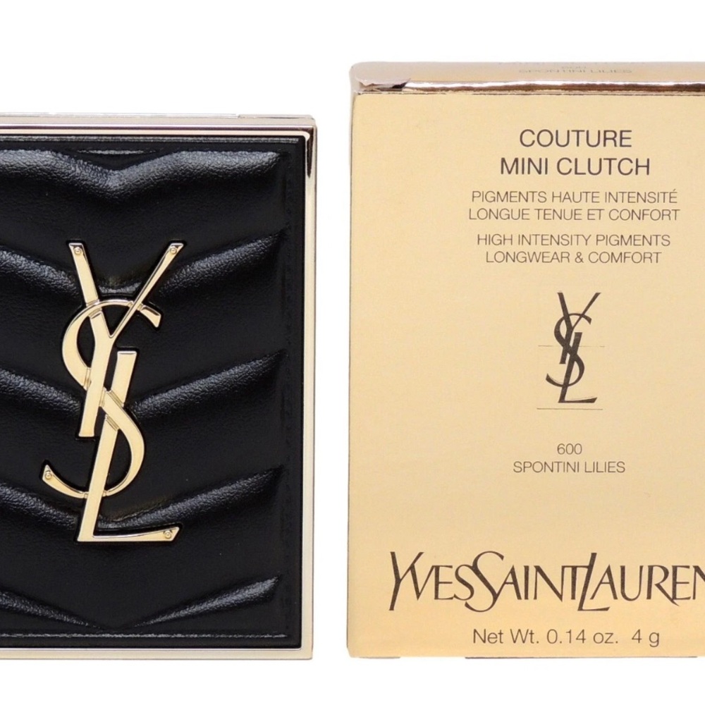 Yves Saint Laurent YSL Mini Clutch Eyeshadow 600 Spontini Lilies Same Day Ship - Picture 6 of 8